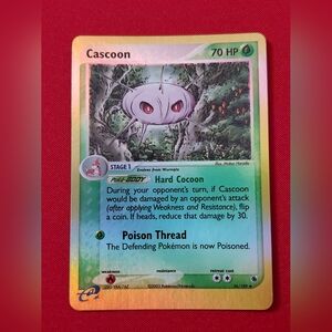 Cascoon 26/109 | Ruby & Sapphire | Reverse Holo Uncommon | NM | Pokemon TCG Card